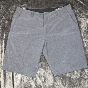 Volcom Surf & Turf Hybrid Shorts Men’s 38 Gray V2S Stretch Boardwalk